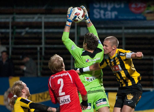 Mattias Östberg, Häcken, Petter Wastå, målvakt, Kalmar