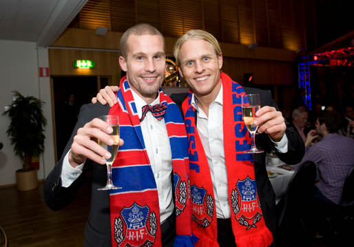  SM-guld, Svenska Mästare 2011, jubel, glädje. Guldfest, Christoffer Andersson och Erik Sundin