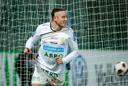  Calum Angus, GAIS jubel efter 2-0
