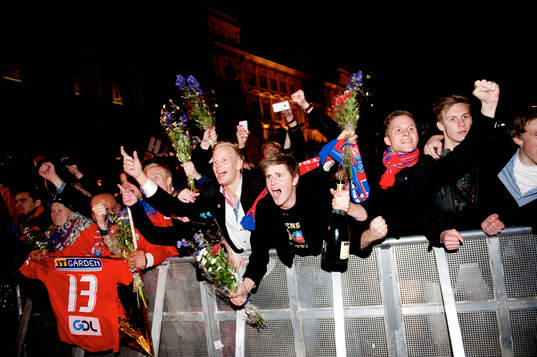  SM-guld, Svenska Mästare 2011, pokal,  jubel, glädje.