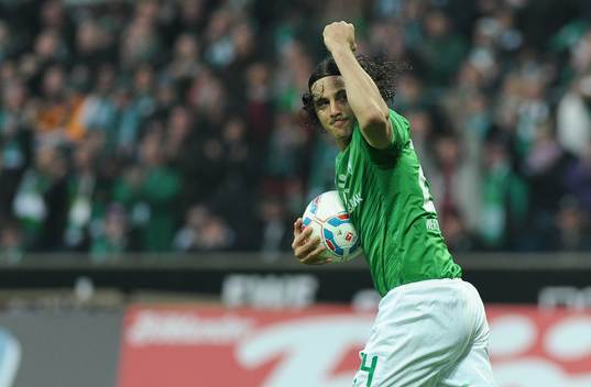  Claudio Pizarro, Bremen (Jubel)