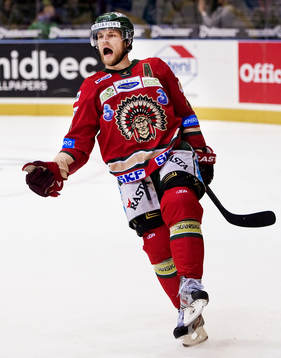 Fredrik Pettersson, Frölunda, jubel