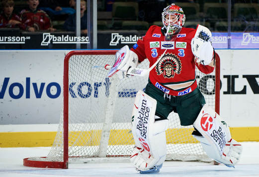 Magnus Hellberg, målvakt, Frölunda, jubel