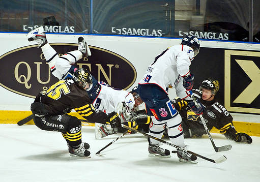 Andreas Jämtin, Linköping och Fredrik Carlsson, AIK