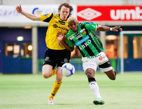 Rolf Daniel Vikstöl, Start, Eric Magloire Bassombeng, Gais