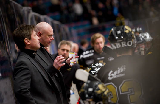 Roger Melin, tränare, tar time out