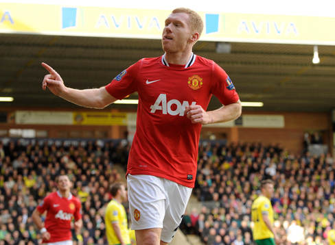  Paul Scholes, Manchester (Jubel)