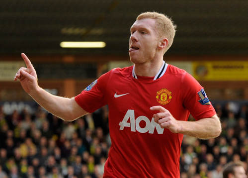  Paul Scholes, Manchester (Jubel)
