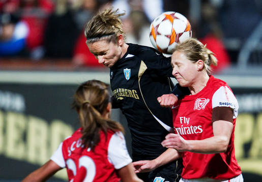  Stina Segerström, Göteborg FC, Jayne Ludlow, Arsenal.