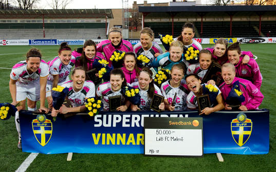  LDB Malmö supercupmästare, (Jubel, Mästare)