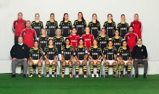   Bak fr.v. Conny Andersson, Alexandra Lindberg, Madeleine Tegström, Petra Andersson, Jennie Nordin, Stephanie Wroblewski, Clara Markstedt, Maija Saari, Emma Tagesson. Mitten fr.v. Per Eriksson, Elin Bragnum, Sarah Fredriksson, Susanne Nilsson, Jenny Nauwelaerts de Agé, Therése Boström, Susan Varli, Nils Lindgren. Fram fr.v. Mattias Eriksson, Daniella Chamoun, Andrea Hansson, Nazanin Vaseghpanah, Hanna Folkesson, Elin Borg, Malin Diaz, Jackie Kisch Brunzell, Henrik Jurelius
