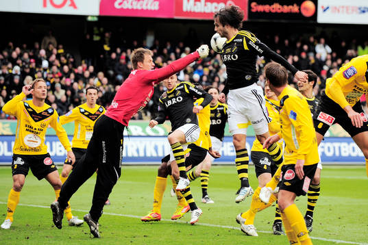 Bla gjennom flere bilder av Fotboll, Allsvenskan, AIK - Mjällby
