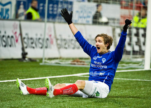 Jesper Arvidsson, Åtvidaberg, jubel.