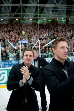 Stort jubel när Rögle spelat sista matchen och är klara