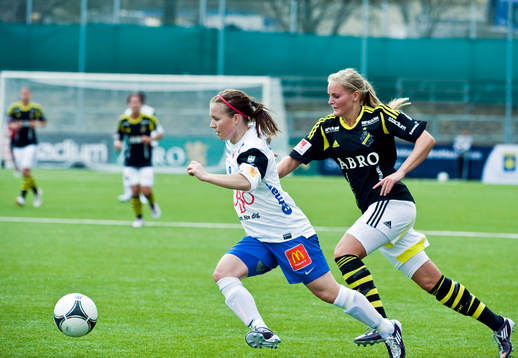 Susanna Lehtinen, Örebro och Therése Boström, AIK