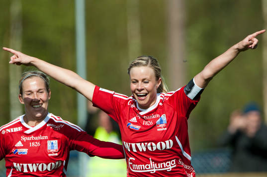   Sofie Andersson, Vittsjö, jubel