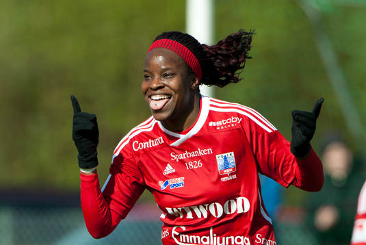   Danesha Adams, Vittsjö, jubel