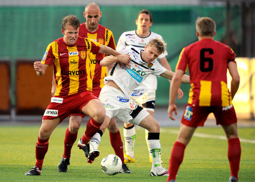  Anders Bååth, Syrianska och Jakob Olsson, GAIS
