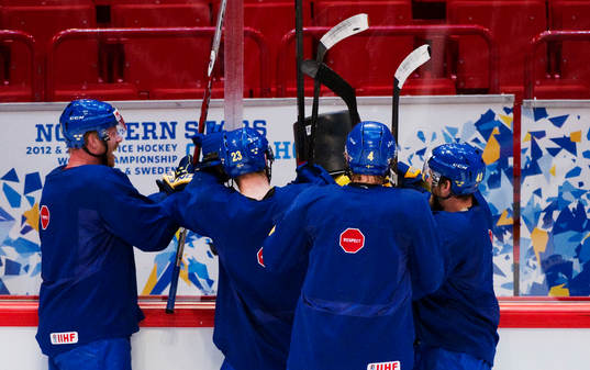 Johan Franzén, Niklas Persson, Staffan Kronwall och Henrik