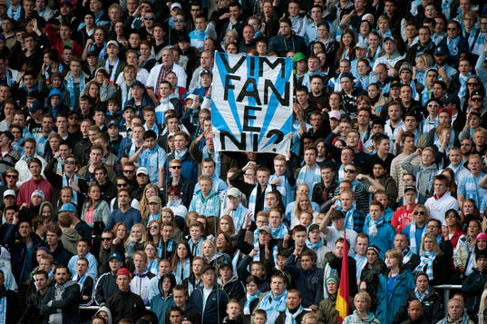 MFF klacken, klack, fans, supporter, tifo, flaggor