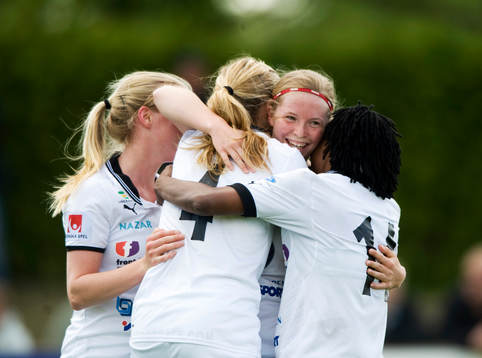  0-1 Linda Mohlin, Umeå, jubel.