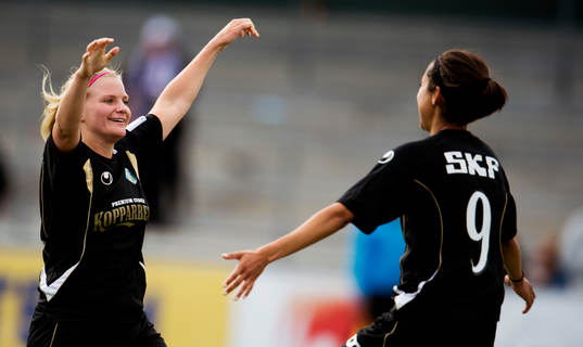 Sara Lindén, Christen Press, Göteborg jubel