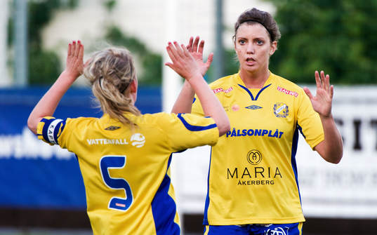   Natalie Liljekvist, Norvalla, jubel 3-1.