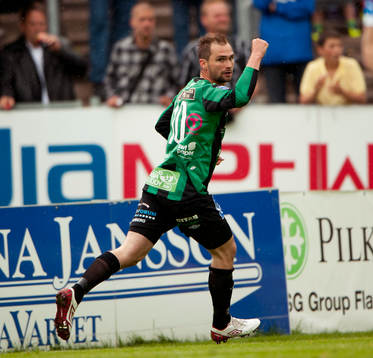 Patrik Larsson, Varberg, jubel