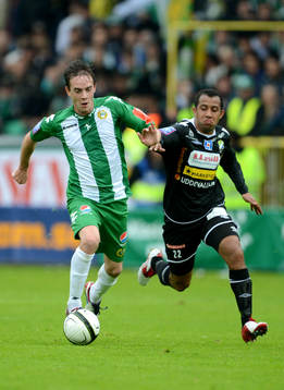  Max Forsberg, Hammarby och Genalvo da Silva Oliviera, Ljungskile.