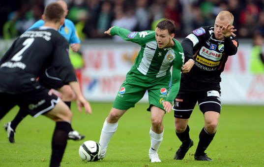  Billy Schuler, Hammarby och Petter Björlund, Ljungskile.