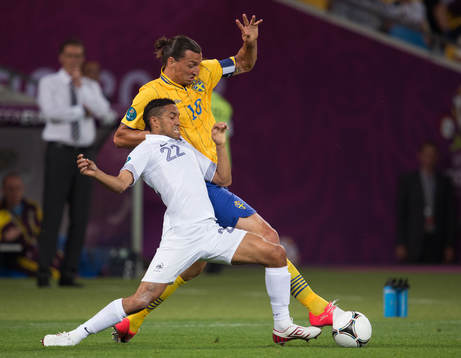 Zlatan Ibrahimovic, Sverige. Gael Clichy, Frankrike