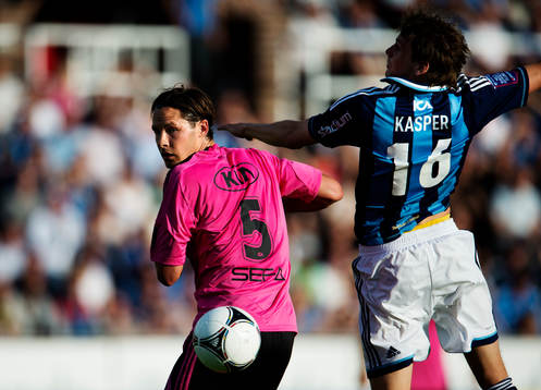 Philip Haglund, IFK Göteborg, och Kasper Hämäläinen,