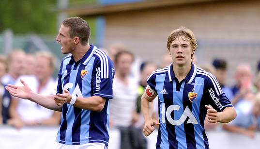  James Keene och Simon Tibbling, Djurgården.
