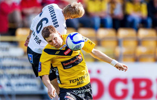  Patrik Rosengren, Mjällby, David Elm, Elfsborg, nickduell.
