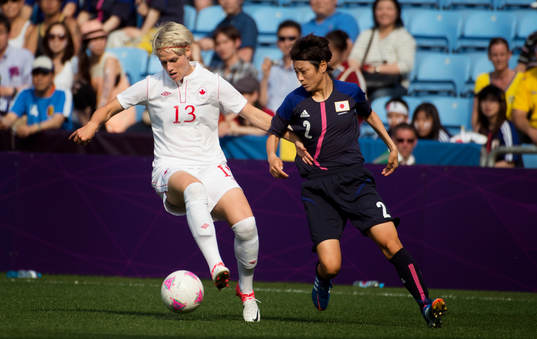  Sophie Schmidt, Kanada, Yukari Kinga, Japan.