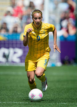  Kosovare Asllani, Sverige.
