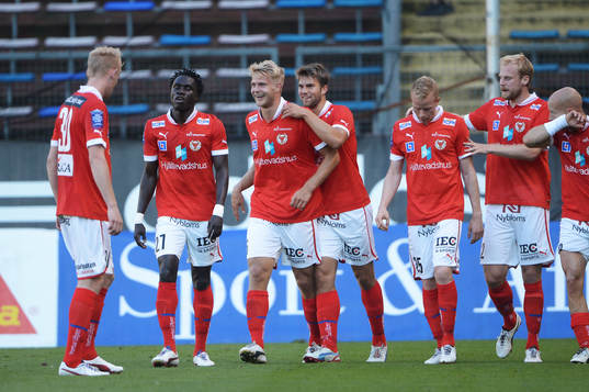  Paulus Arajuuri, Kalmar jubel efter 0-1