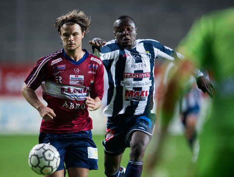  Hannes Sahlin, Örgryte, Nsima Peter, Kristianstad