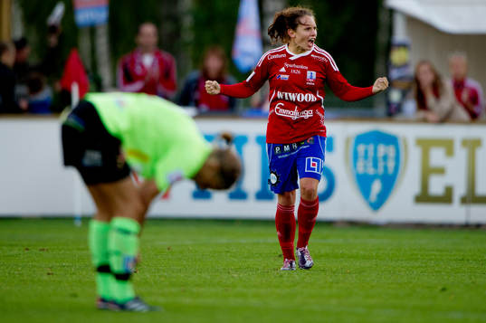  Johanna Andersson, Vittsjö, jubel.