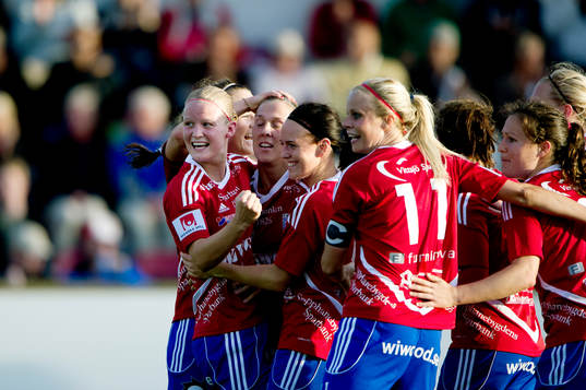  Vittsjö jubel efter självmål av Kristianstad.