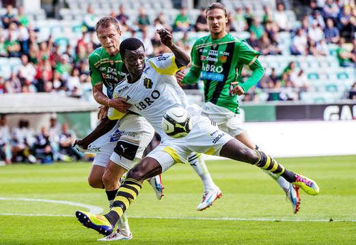 Bla gjennom flere bilder av Fotboll, Allsvenskan, Gais - AIK