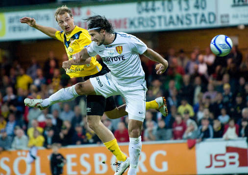  Pär Ericsson, Mjällby och Haris Skenderovic, Syrianska