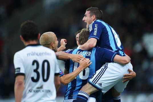  Kasper Hämäläinen, Djurgården jubel efter 0-1