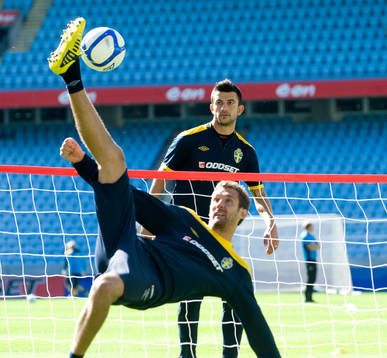  Fotbollstennis, Andreas Isaksson brassesparkar