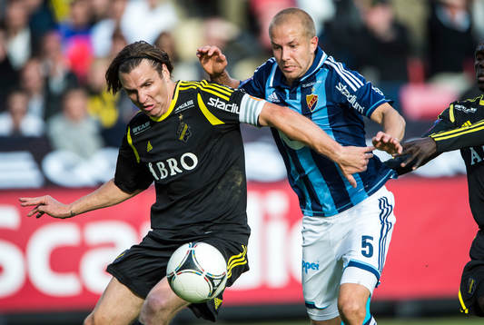 Nils-Eric Johansson, AIK och Petter Gustafsson, Djurgården