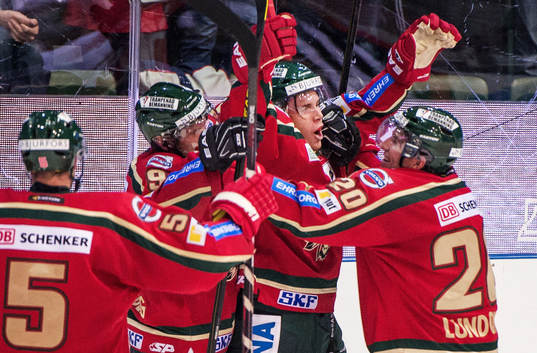 Henrik Tömmernes, Frölunda, jublar