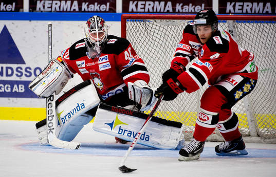 Pontus Sjögren, målvakt, Mads Bödker, Malmö Redhawks