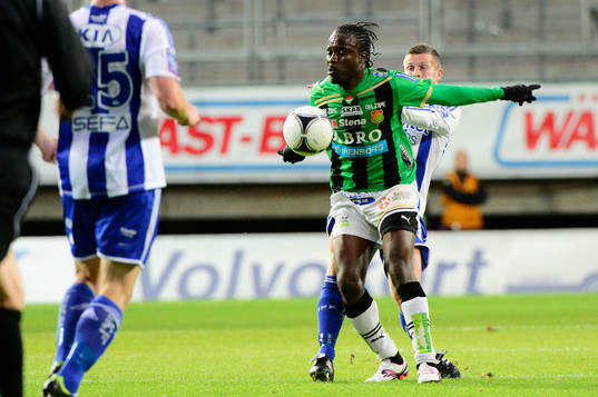  Peter Ijeh, Gais och Logi Valgardsson, Göteborg