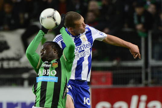  Peter Ijeh, Gais och Logi Valgardsson, Göteborg