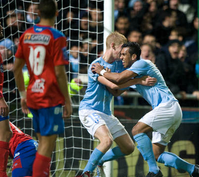  1-1 Wilton Figueiredo, grattas av Filip Helander